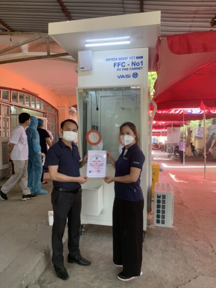 VASI trao tặng bốt xét nghiệm Covid - 19